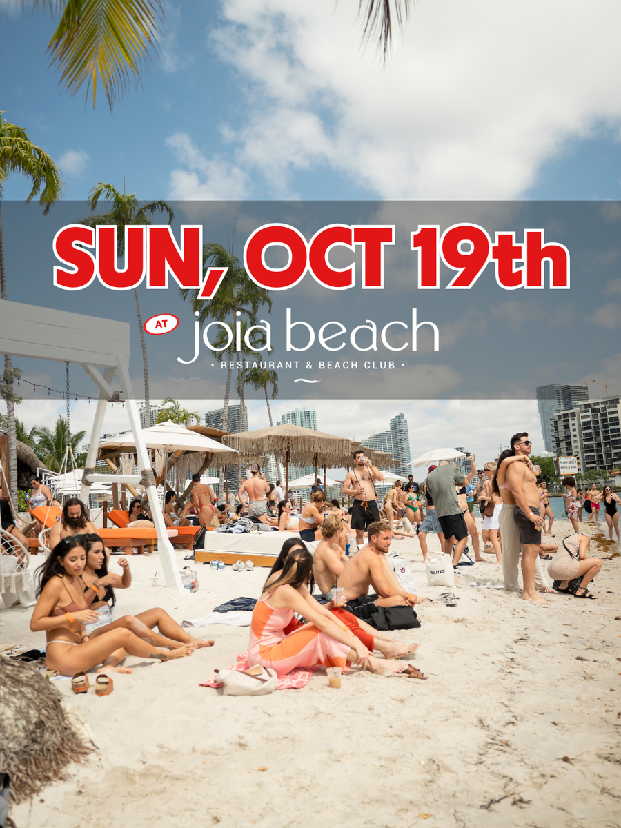 Coffee & Chill 10/19 @ Joia Beach