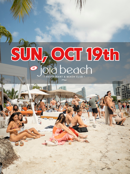 Coffee & Chill 10/19 @ Joia Beach